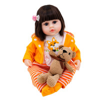 Мягконабивная кукла Реборн девочка Лили, 42 см
