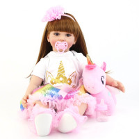 Мягконабивная кукла Реборн девочка Полина, 60 см