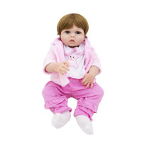 Силиконовая кукла Реборн девочка Джульетта, 55 см