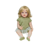 Силиконовая кукла Реборн девочка Лада 55 см
